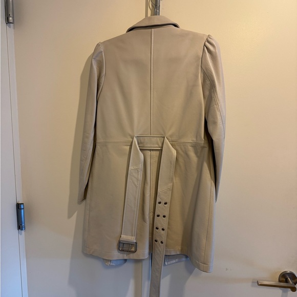Frame leather trench coat, size S - Picture 4 of 9